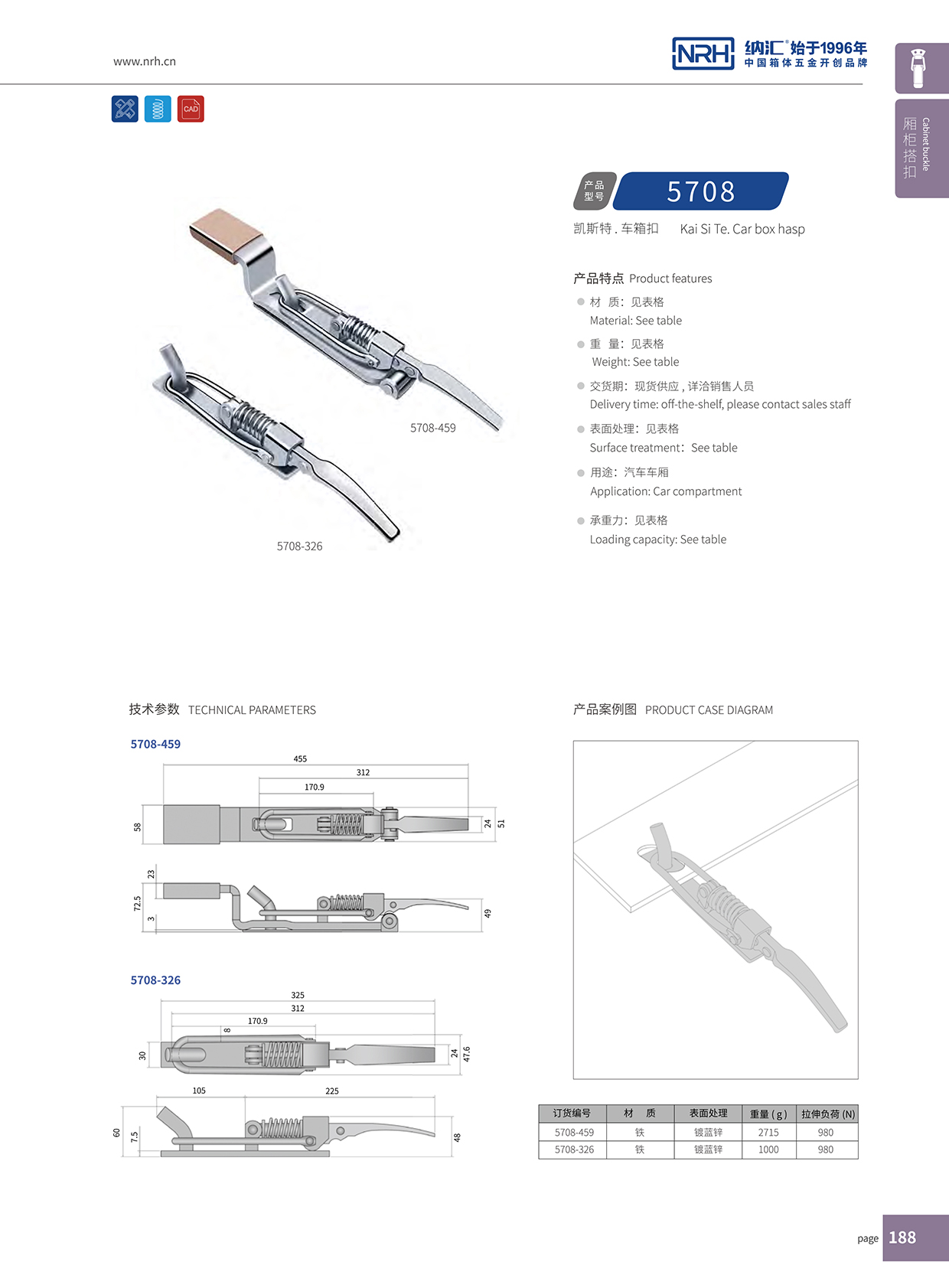 香蕉性爱视频/NRH 5708-459 工業金屬鎖扣
