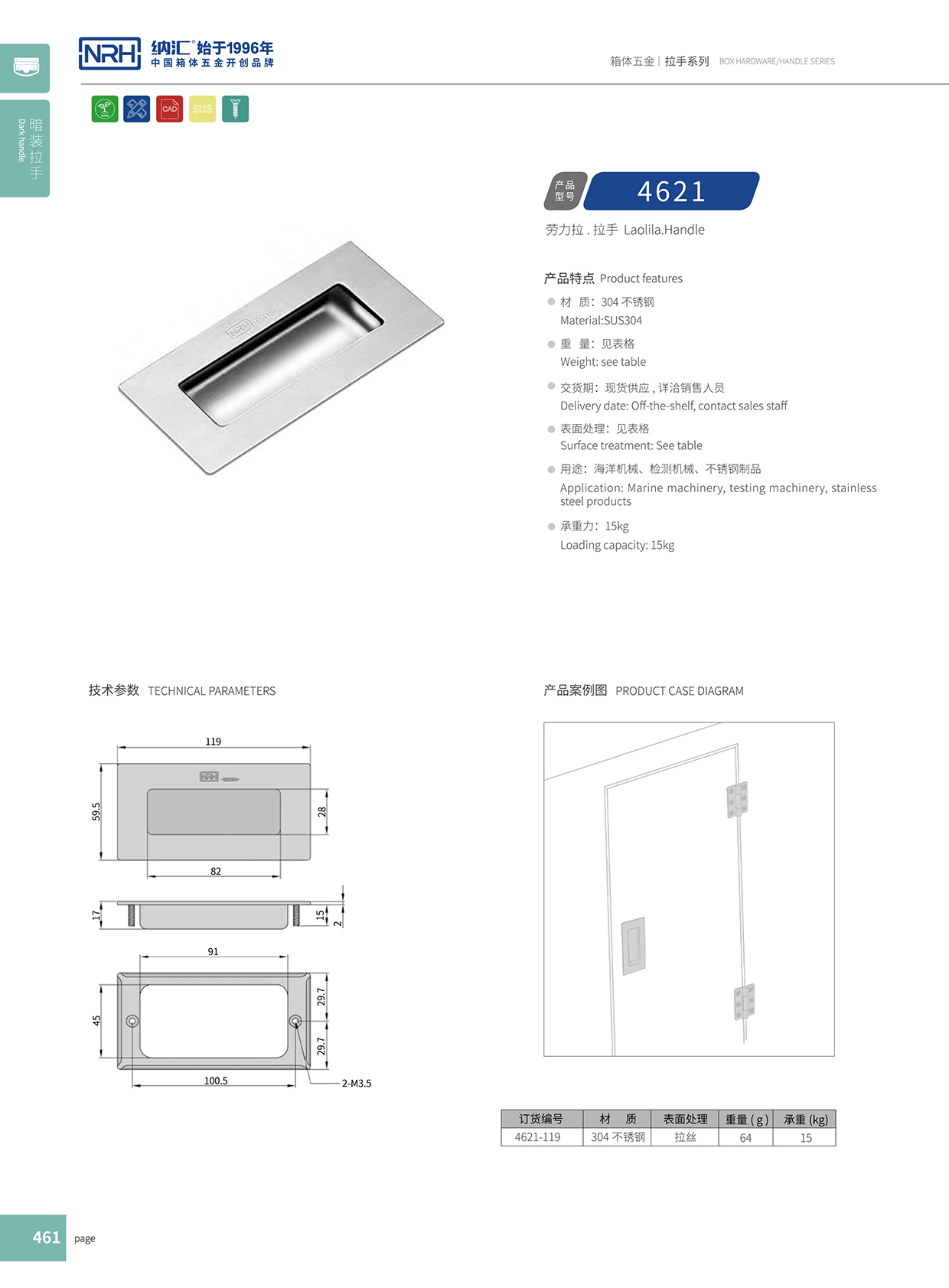 香蕉性爱视频/NRH 4621-119 木箱提手